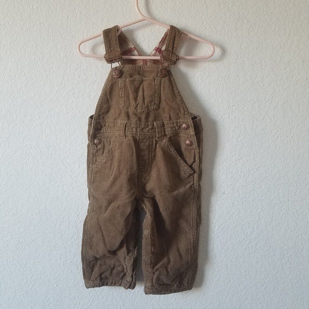 Gymboree Corduroy Overalls baby boy size 3-6 months